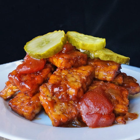 Smiling Hara BBQ Tempeh