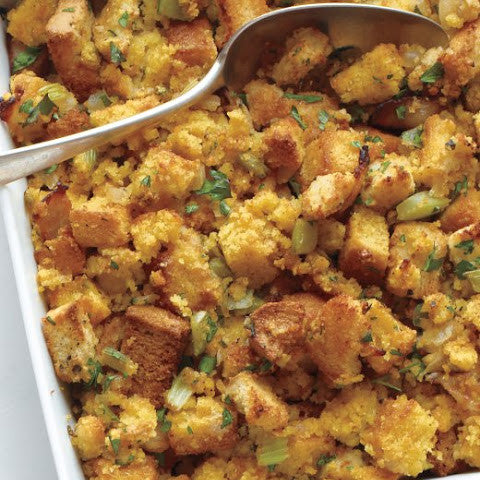 Savory Corn Bread & Smoked Sausage Stuffing
